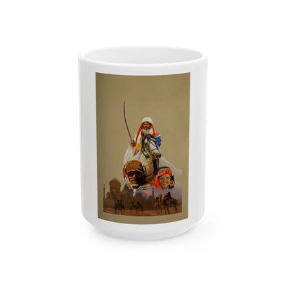 Arabian Scene - White Coffee Mug-15oz-Go Mug Yourself