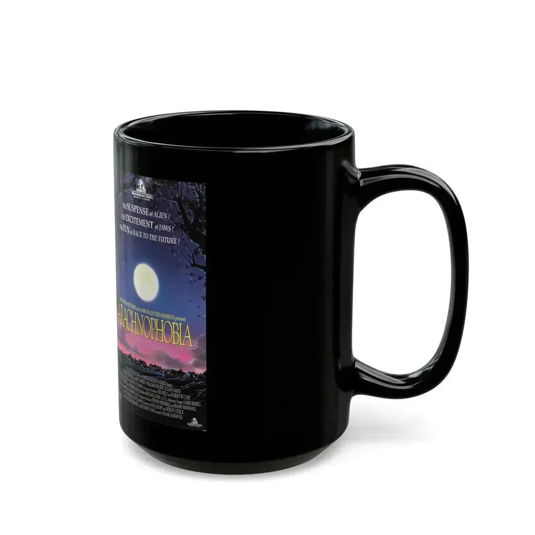 ARACHNOPHOBIA (VHS COVER) - Black Coffee Mug - Go Mug Yourself