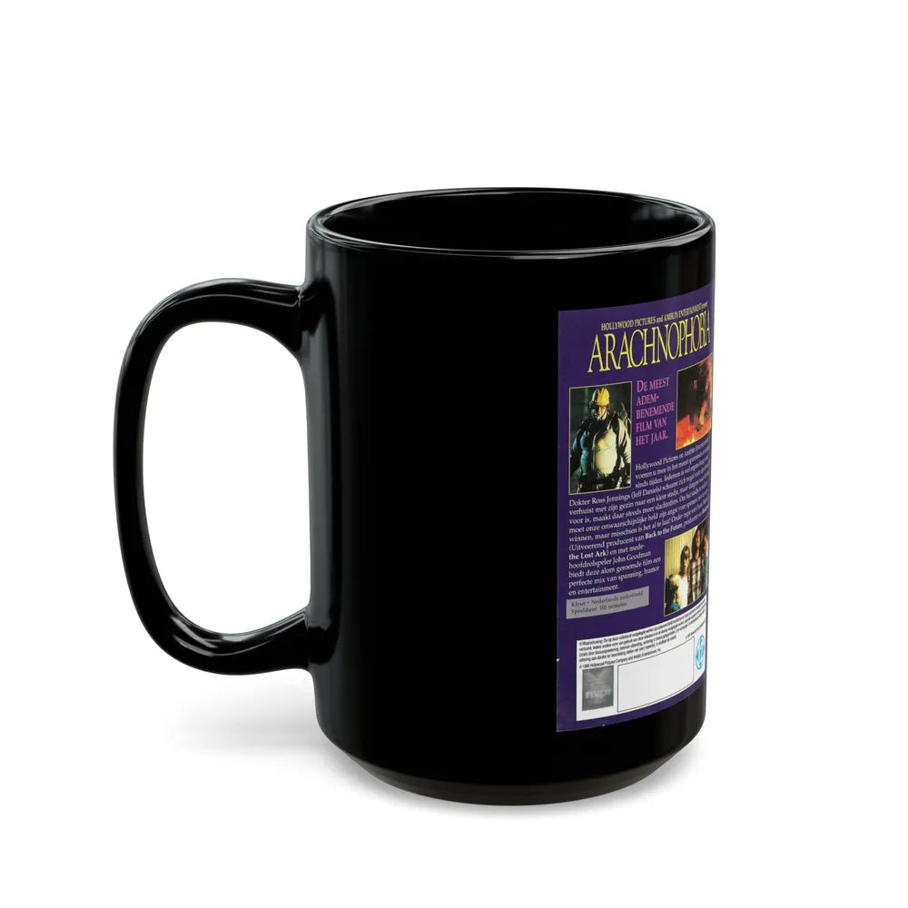 ARACHNOPHOBIA (VHS COVER) - Black Coffee Mug-Go Mug Yourself