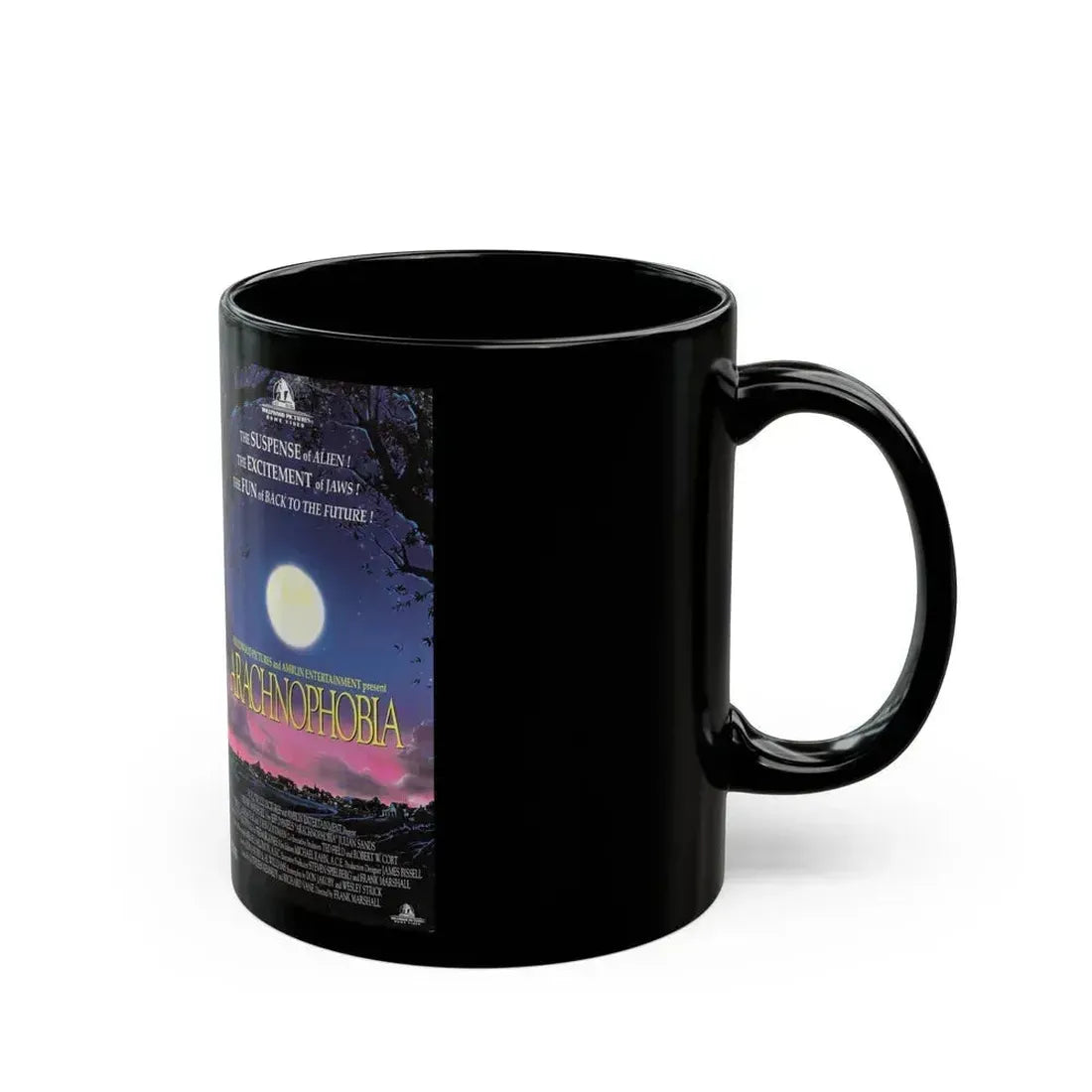 ARACHNOPHOBIA (VHS COVER) - Black Coffee Mug - Go Mug Yourself