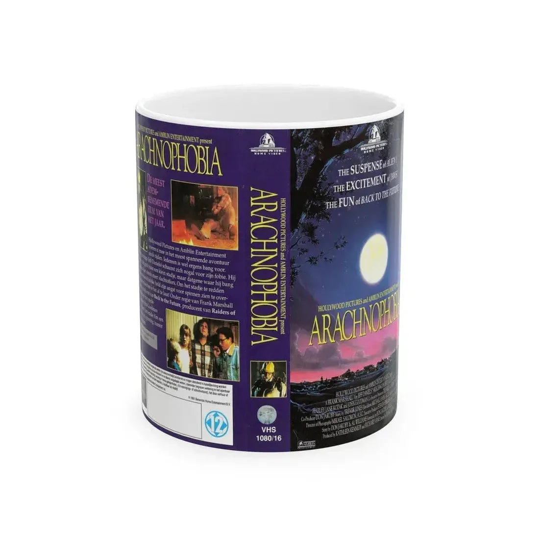 ARACHNOPHOBIA (VHS COVER) - White Coffee Mug 11oz - Go Mug Yourself