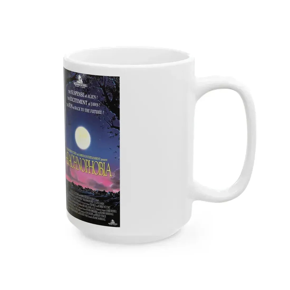 ARACHNOPHOBIA (VHS COVER) - White Coffee Mug - Go Mug Yourself