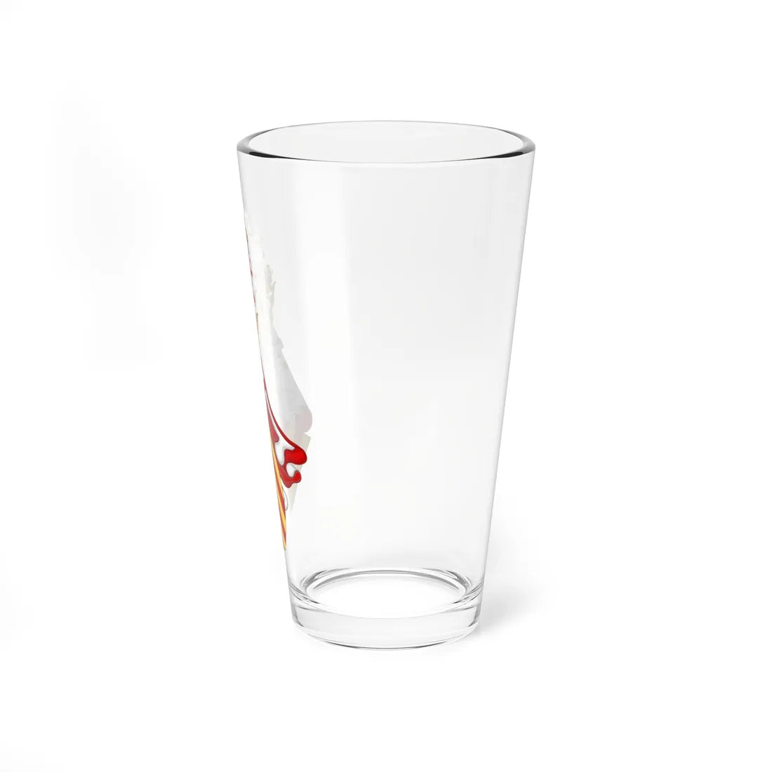 Aragonese Royal Arms with the Crest of the Chivalry of Saint George (Spain) (Coat of Arms) Pint Glass 16oz - Go Mug Yourself