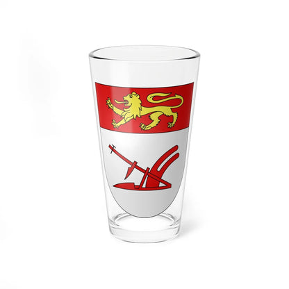 Aranno-coat of arms (Switzerland) (Coat of Arms) Pint Glass 16oz 16oz - Go Mug Yourself