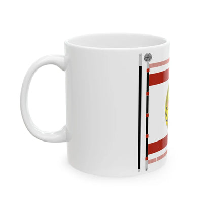 Arbeiterfestspiele Fahne (Germany) White Coffee Mug - Go Mug Yourself