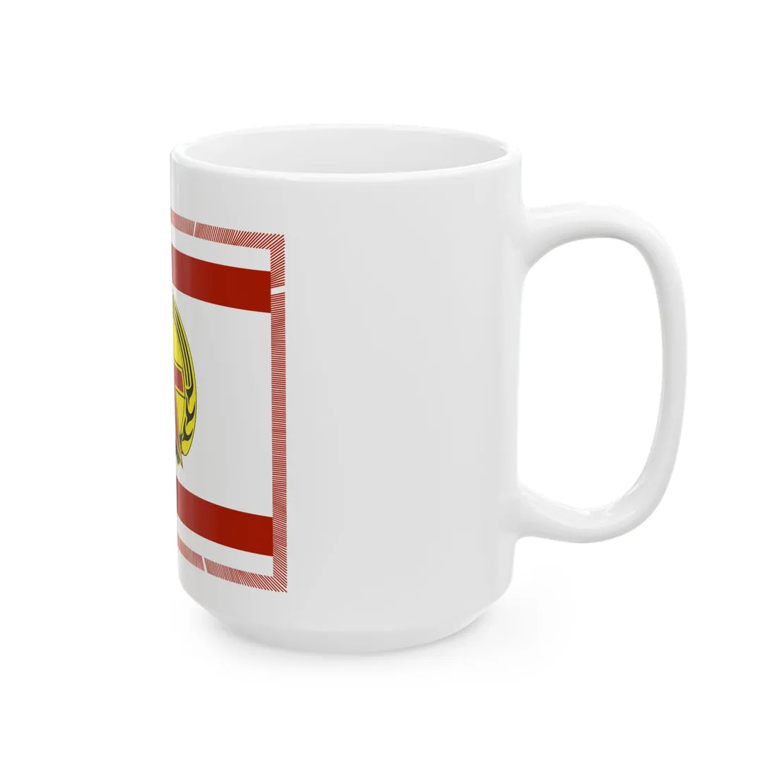 Arbeiterfestspiele Fahne (Germany) White Coffee Mug - Go Mug Yourself