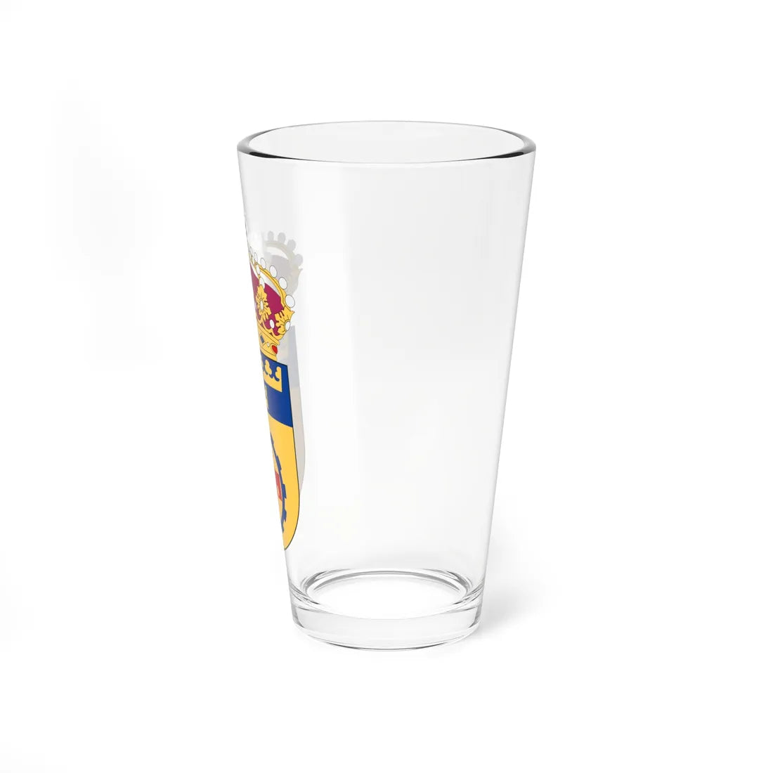 Arbetsmiljöverket vapen (Sweden) (Coat of Arms) Pint Glass 16oz - Go Mug Yourself