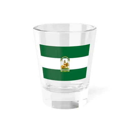 Arbonaida the Flag of Andalusia Spain - Shot Glass 1.5oz 1.5oz - Go Mug Yourself