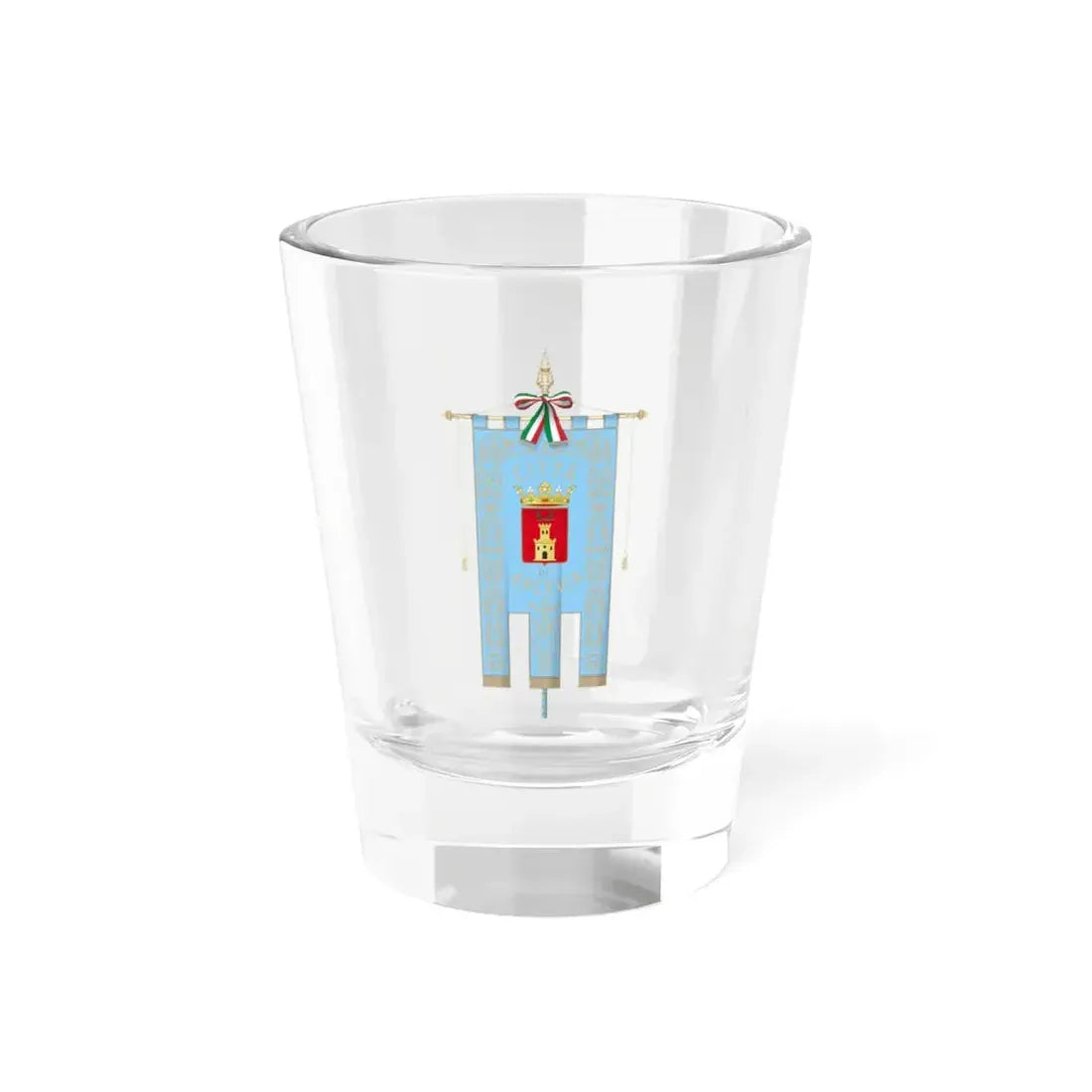 Arcevia-Gonfalone (Italy) Shot Glass 1.5oz 1.5oz - Go Mug Yourself