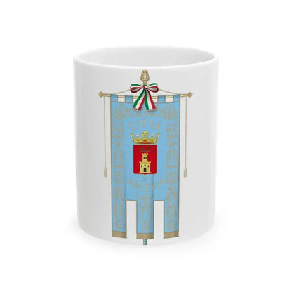 Arcevia-Gonfalone (Italy) White Coffee Mug - Go Mug Yourself