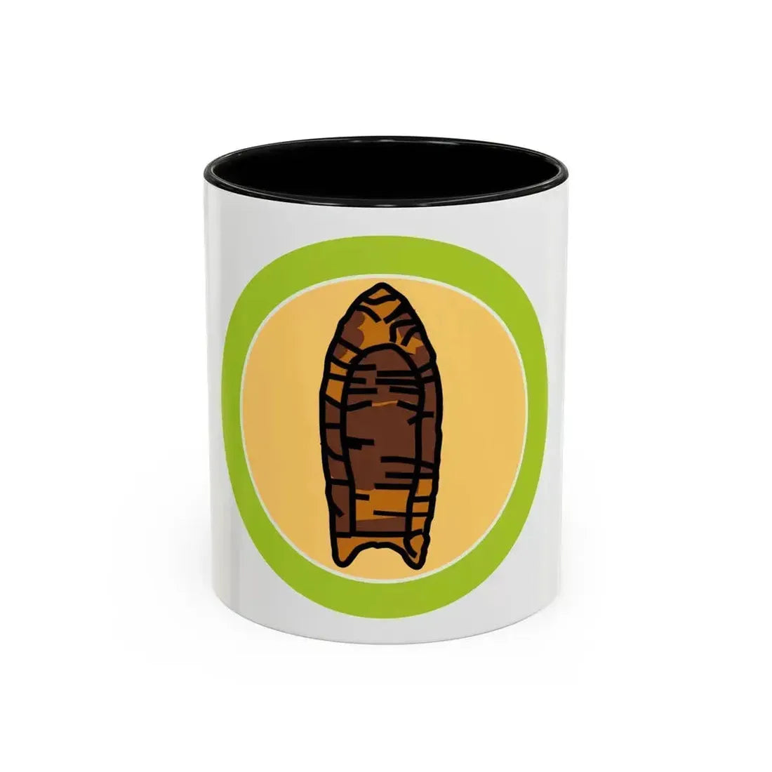 Archaeology (Boy Scout Merit Badge) Accent Coffee Mug 11oz Black - Go Mug Yourself