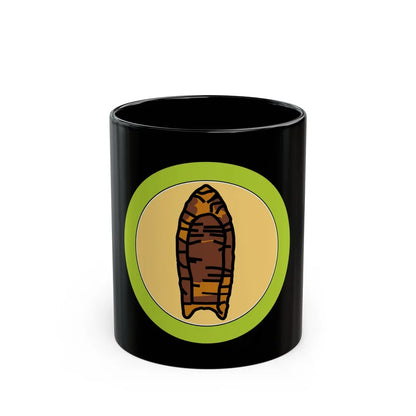 Archaeology (Boy Scout Merit Badge) Black Coffee Mug-11oz-Go Mug Yourself