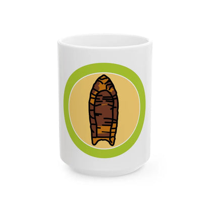 Archaeology (Boy Scout Merit Badge) White Coffee Mug-15oz-Go Mug Yourself