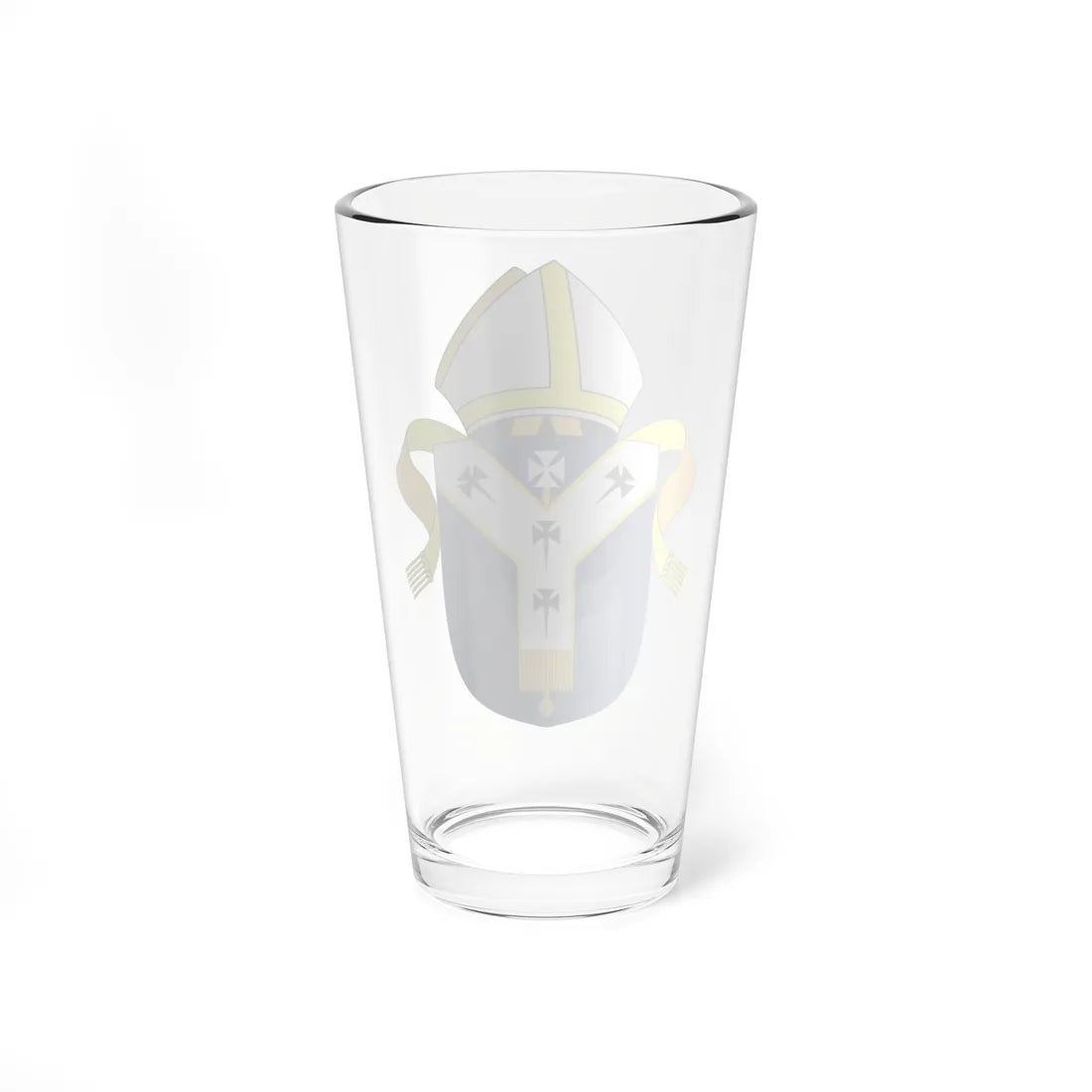 Archbishop of Canterbury arms (England) (Coat of Arms) Pint Glass 16oz - Go Mug Yourself