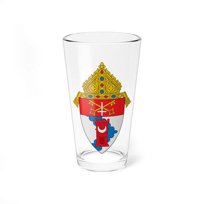 Archdiocese of Kansas City in Kansas - Pint Glass 16oz-16oz-Go Mug Yourself