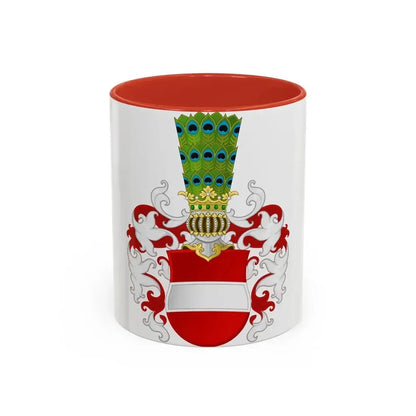 Archduchy of Austria - Accent Coffee Mug 11oz Red - Go Mug Yourself
