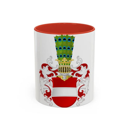 Archduchy of Austria - Accent Coffee Mug-11oz-Red-Go Mug Yourself