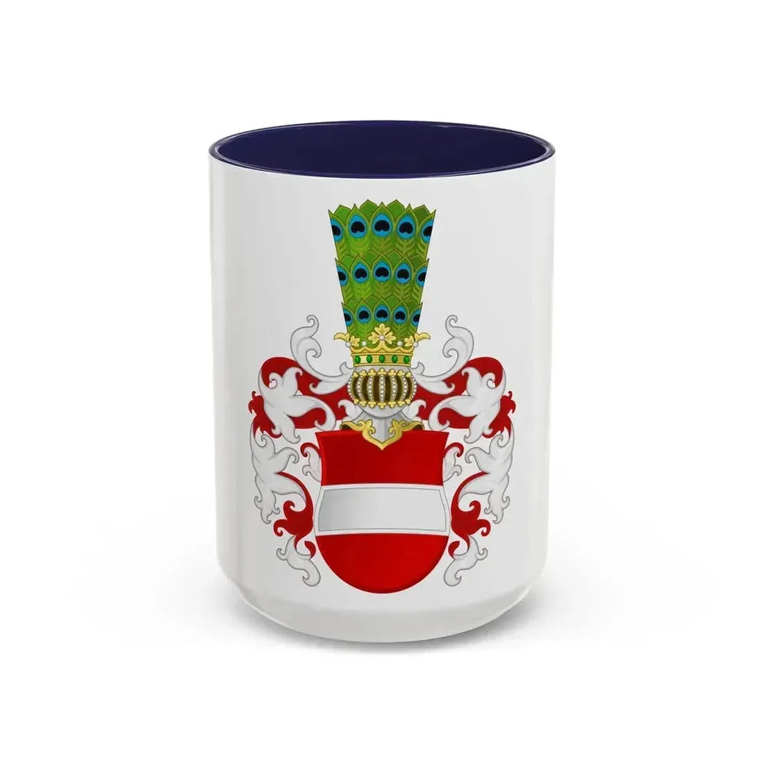 Archduchy of Austria - Accent Coffee Mug 15oz Navy - Go Mug Yourself
