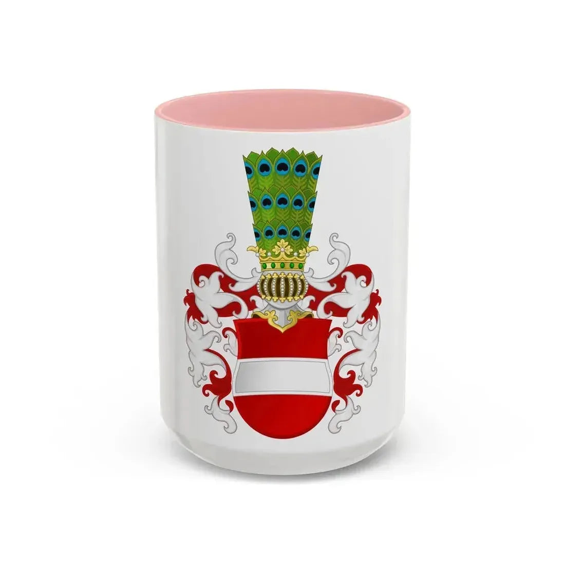 Archduchy of Austria - Accent Coffee Mug 15oz Pink - Go Mug Yourself