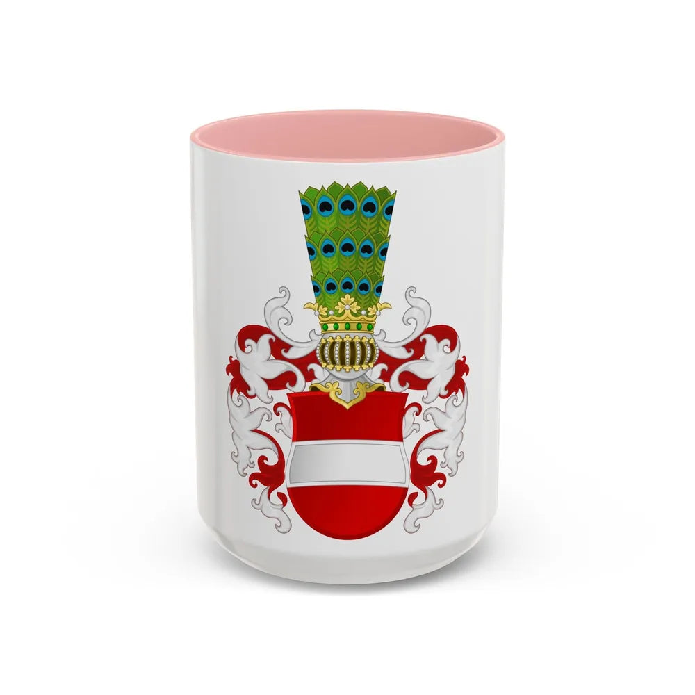 Archduchy of Austria - Accent Coffee Mug-15oz-Pink-Go Mug Yourself