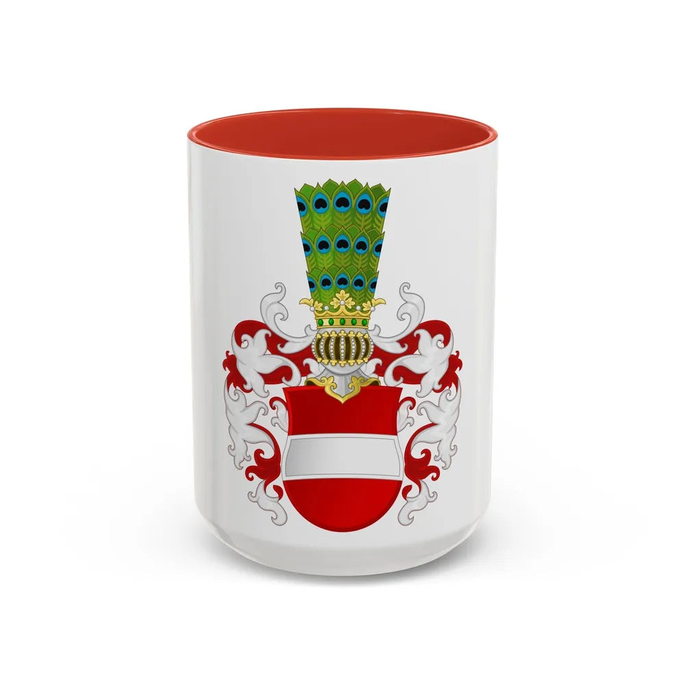 Archduchy of Austria - Accent Coffee Mug-15oz-Red-Go Mug Yourself