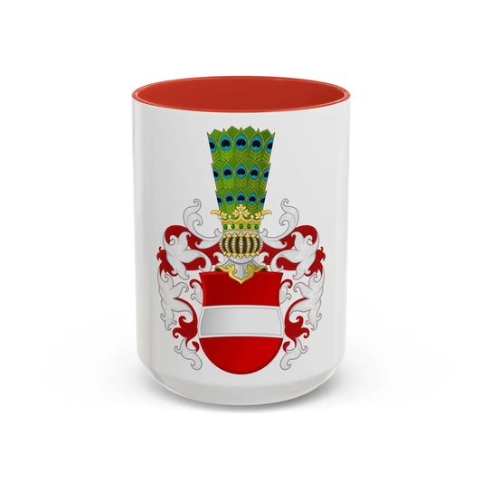 Archduchy of Austria - Accent Coffee Mug-15oz-Red-Go Mug Yourself