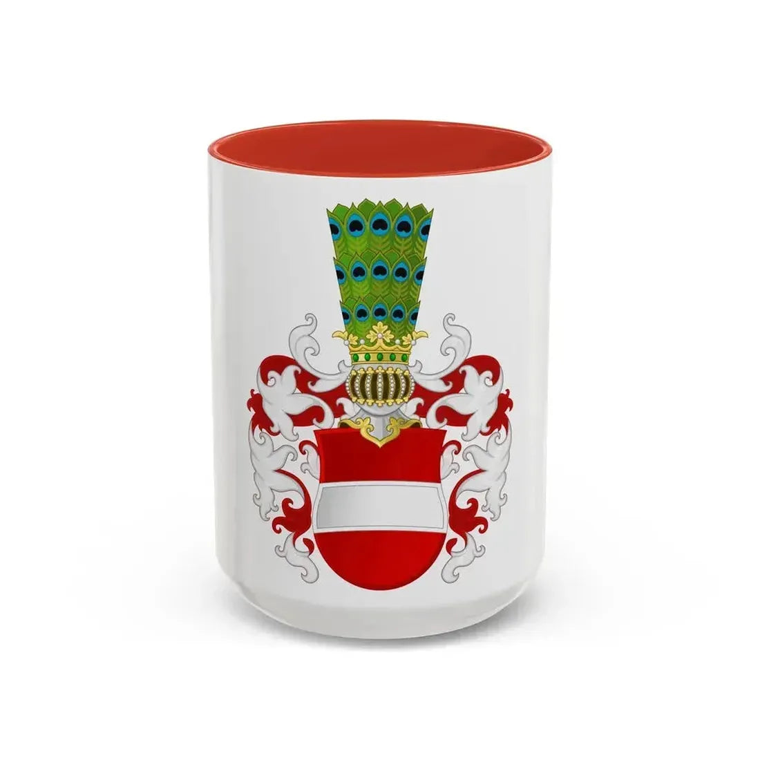 Archduchy of Austria - Accent Coffee Mug 15oz Red - Go Mug Yourself