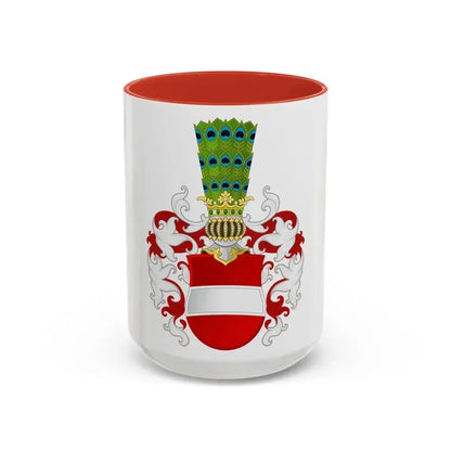 Archduchy of Austria - Accent Coffee Mug 15oz Red - Go Mug Yourself