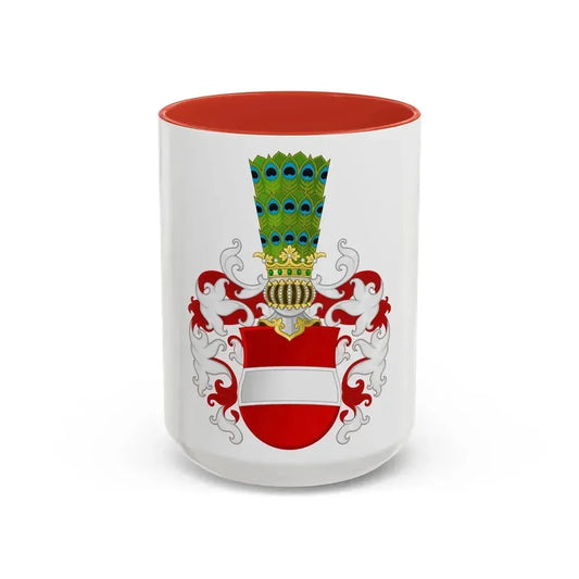 Archduchy of Austria - Accent Coffee Mug 15oz Red - Go Mug Yourself