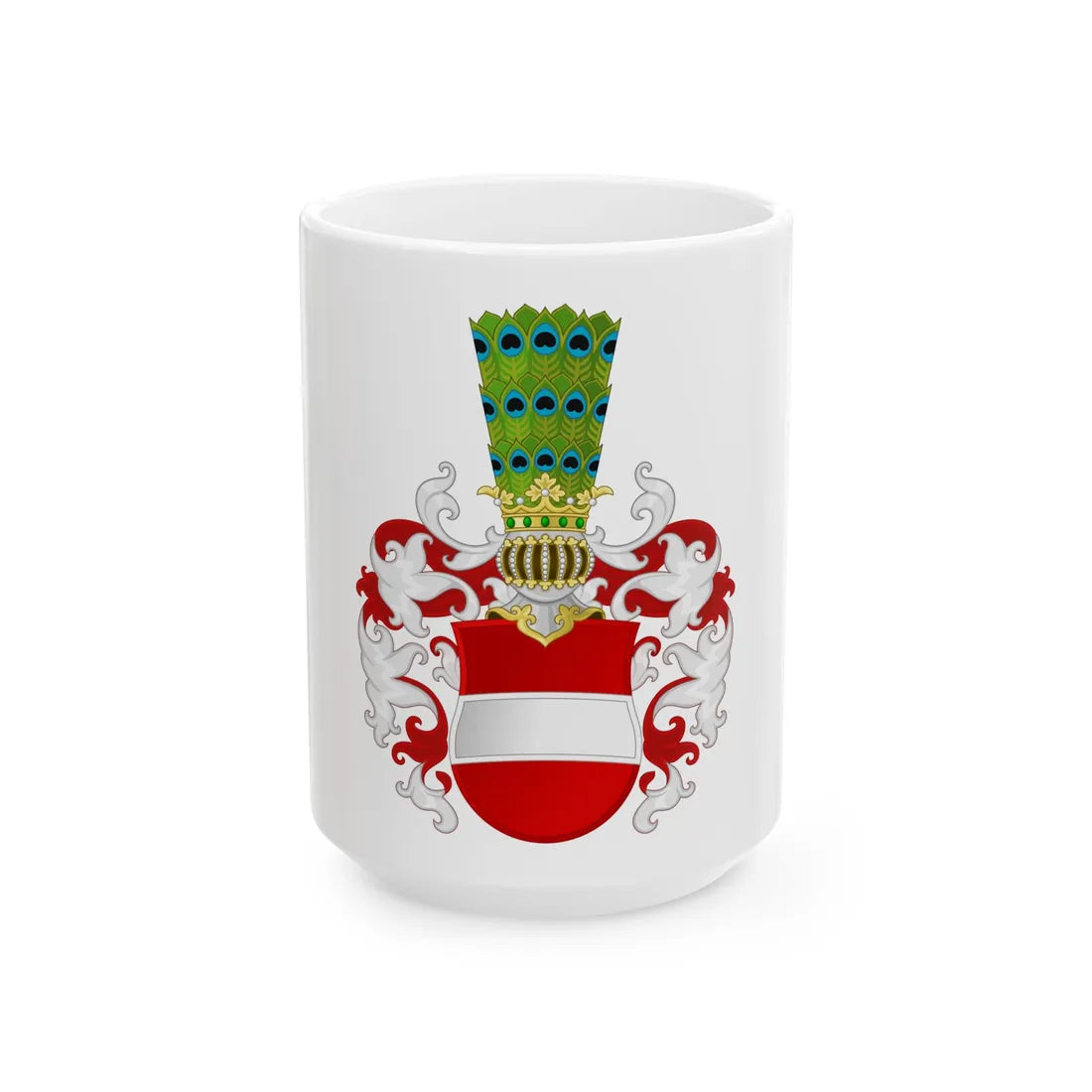 Archduchy of Austria - White Coffee Mug 15oz - Go Mug Yourself