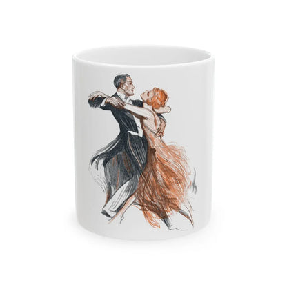 Archie And Angela by Claude Houghton, Help Yourself Annual, 1930 - White Coffee Mug-11oz-Go Mug Yourself