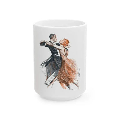 Archie And Angela by Claude Houghton, Help Yourself Annual, 1930 - White Coffee Mug 15oz - Go Mug Yourself