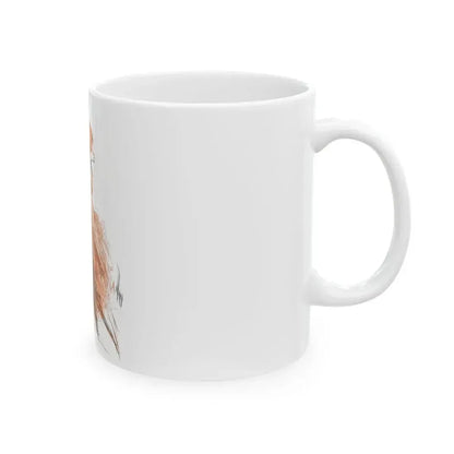 Archie And Angela by Claude Houghton, Help Yourself Annual, 1930 - White Coffee Mug - Go Mug Yourself