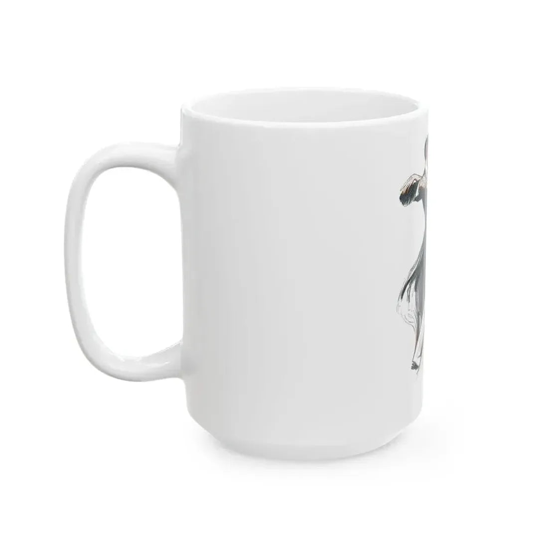 Archie And Angela by Claude Houghton, Help Yourself Annual, 1930 - White Coffee Mug - Go Mug Yourself