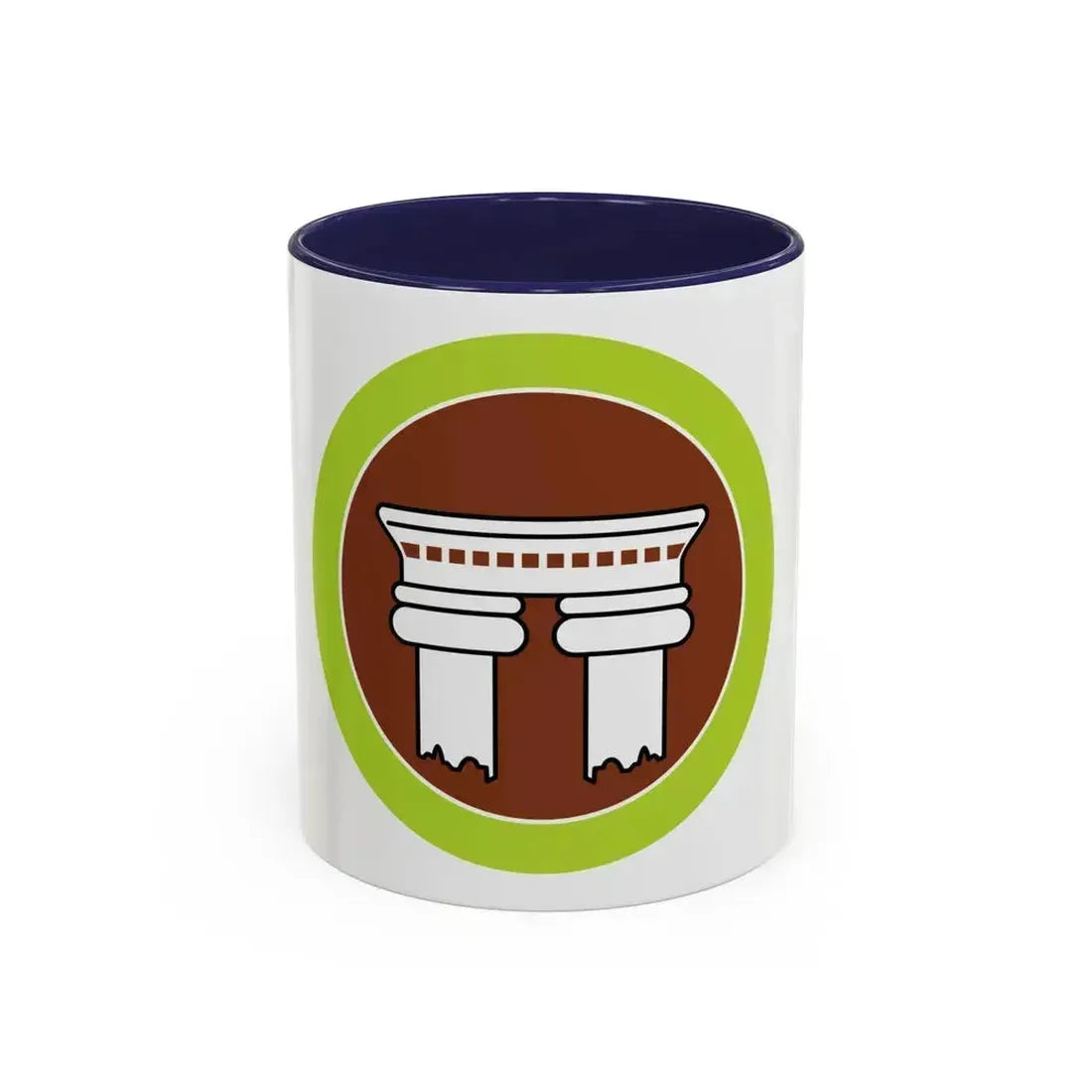 Architecture (Boy Scout Merit Badge) Accent Coffee Mug 11oz Navy - Go Mug Yourself