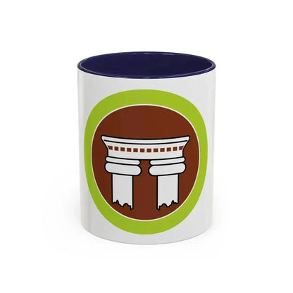 Architecture (Boy Scout Merit Badge) Accent Coffee Mug 11oz Navy - Go Mug Yourself