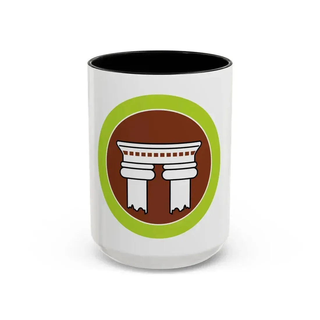 Architecture (Boy Scout Merit Badge) Accent Coffee Mug 15oz Black - Go Mug Yourself