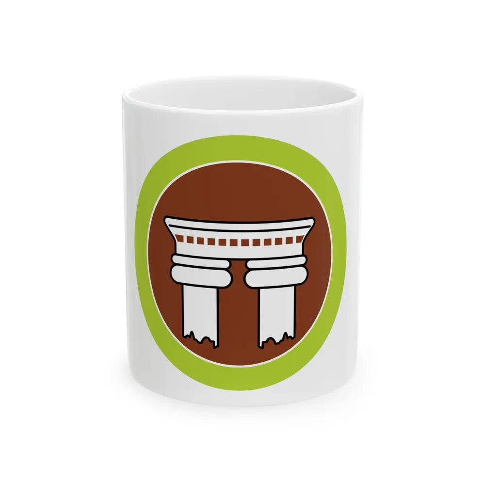 Architecture (Boy Scout Merit Badge) White Coffee Mug-11oz-Go Mug Yourself