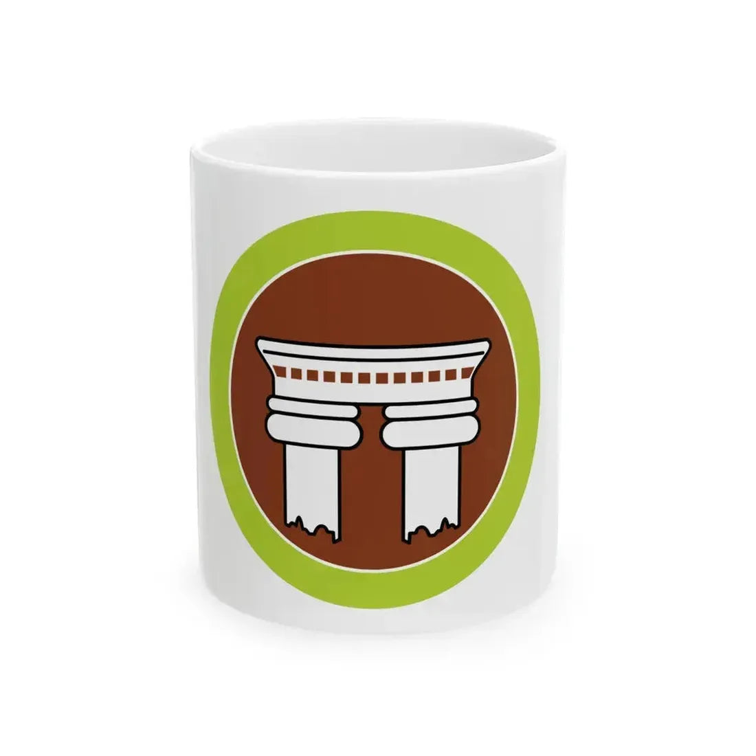 Architecture (Boy Scout Merit Badge) White Coffee Mug 11oz - Go Mug Yourself