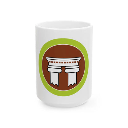 Architecture (Boy Scout Merit Badge) White Coffee Mug-15oz-Go Mug Yourself