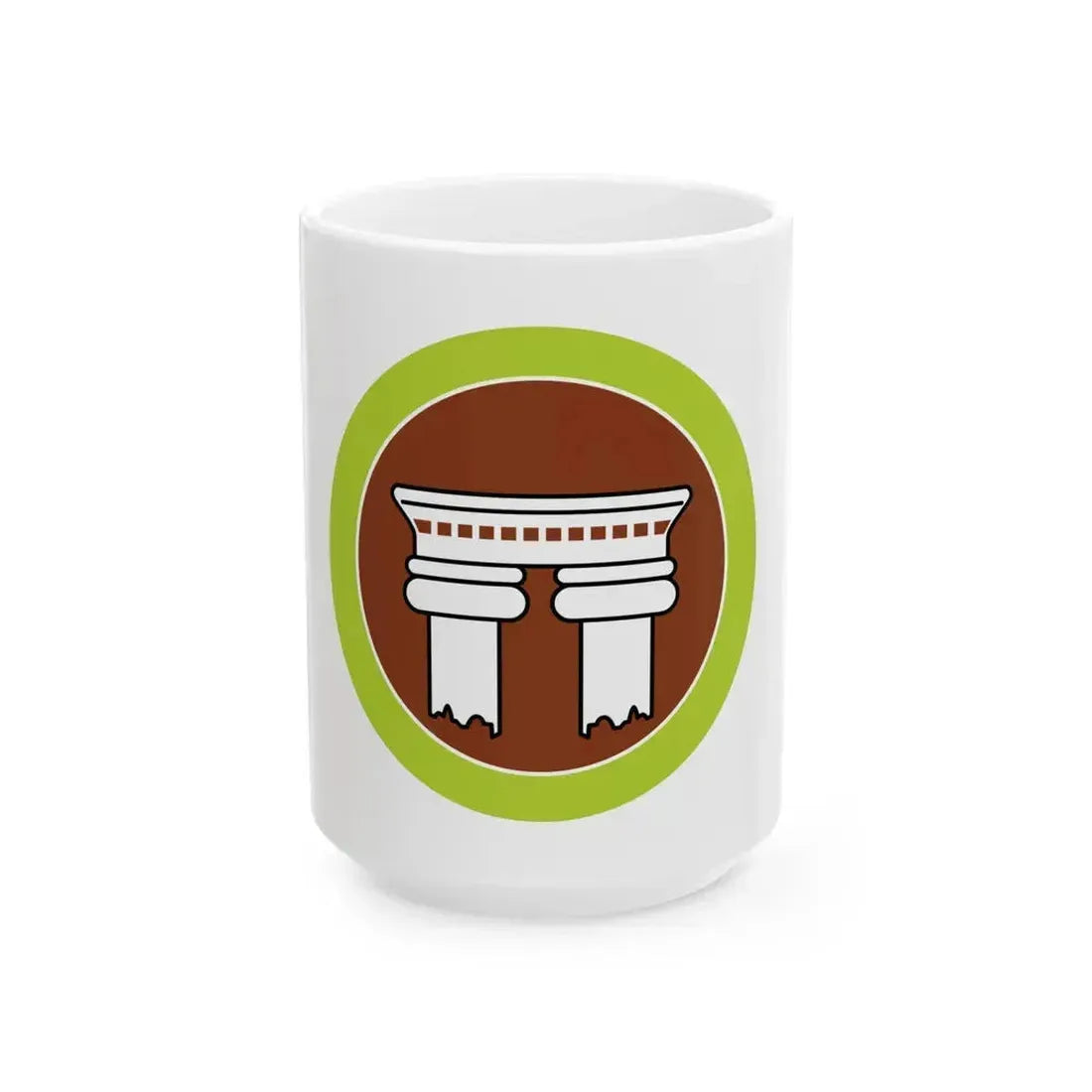 Architecture (Boy Scout Merit Badge) White Coffee Mug 15oz - Go Mug Yourself
