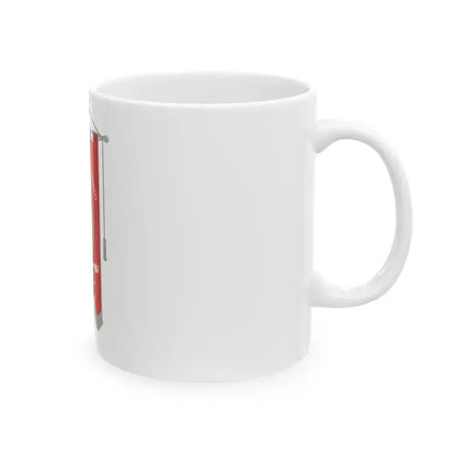 Arcidosso-Gonfalone (Italy) White Coffee Mug - Go Mug Yourself
