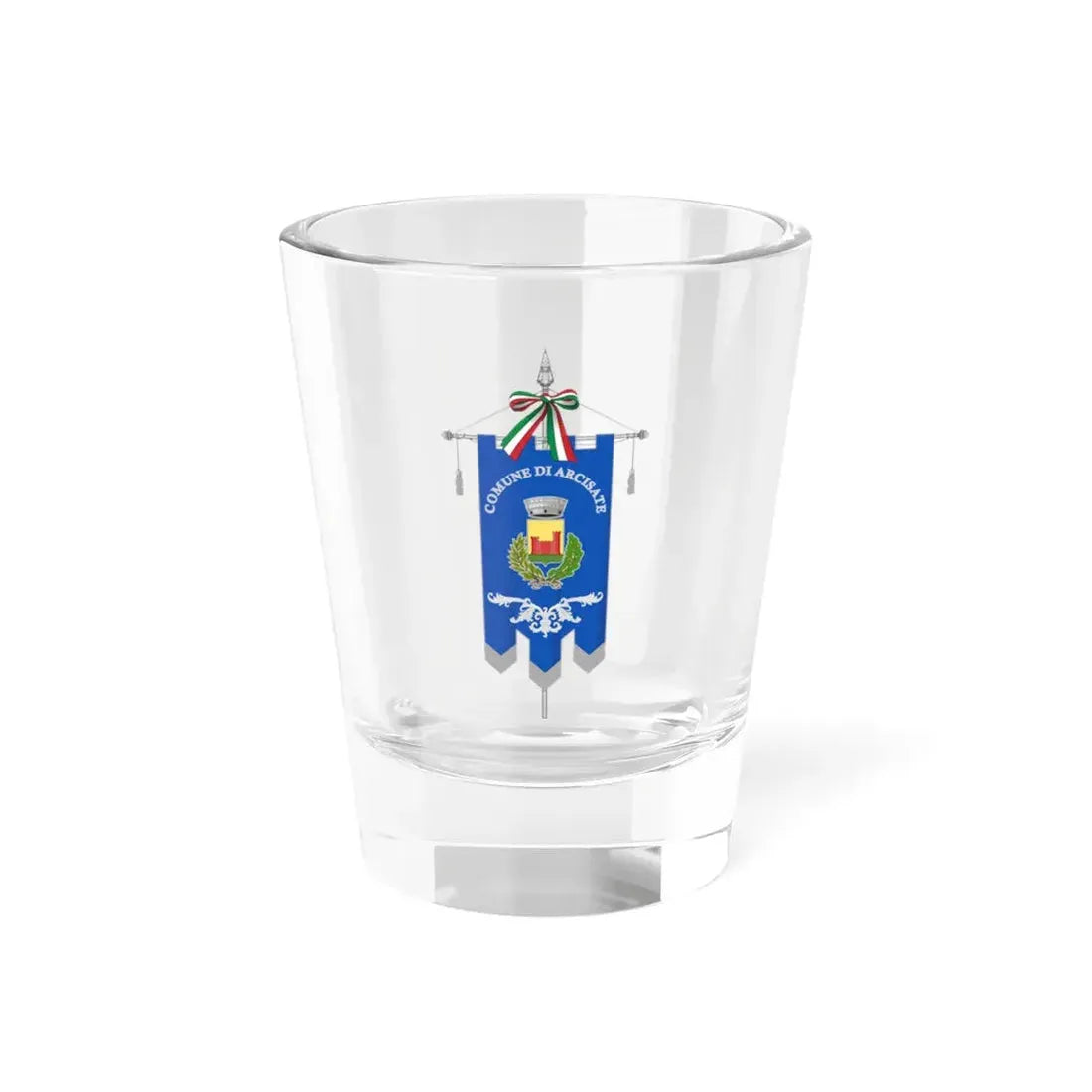 Arcisate-Gonfalone (Italy) Shot Glass 1.5oz 1.5oz - Go Mug Yourself