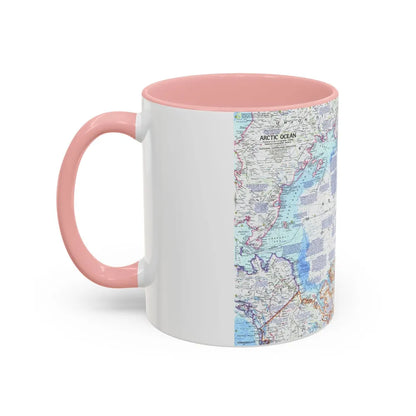 Arctic Ocean (1971) (Map) Accent Coffee Mug-Go Mug Yourself