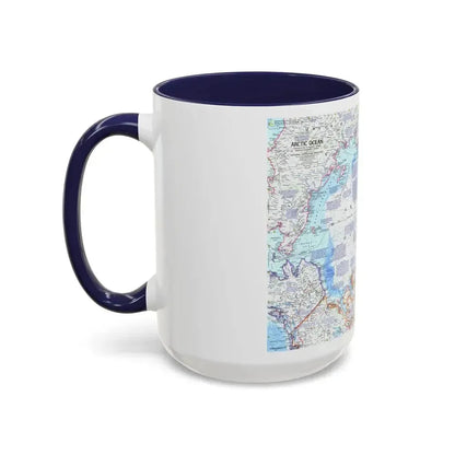 Arctic Ocean (1971) (Map) Accent Coffee Mug - Go Mug Yourself