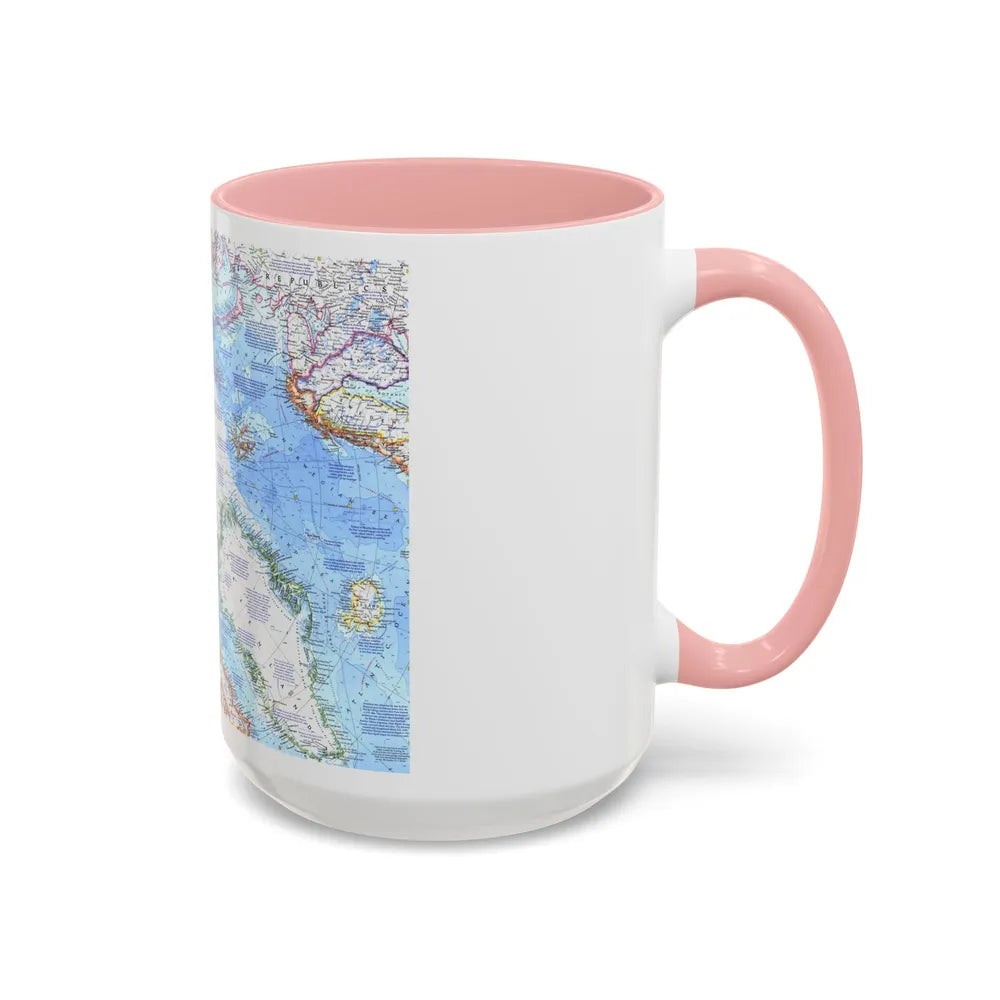 Arctic Ocean (1971) (Map) Accent Coffee Mug-Go Mug Yourself