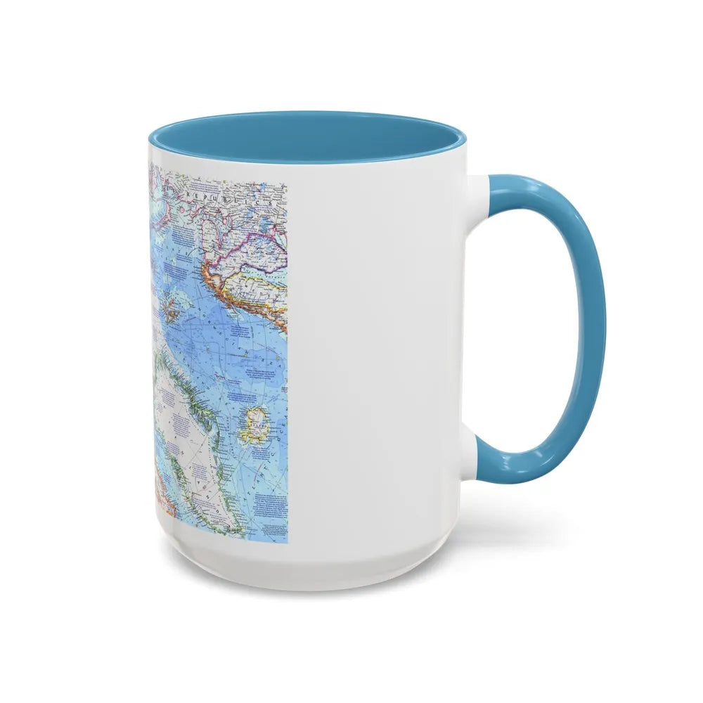 Arctic Ocean (1971) (Map) Accent Coffee Mug-Go Mug Yourself