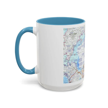 Arctic Ocean (1971) (Map) Accent Coffee Mug-Go Mug Yourself