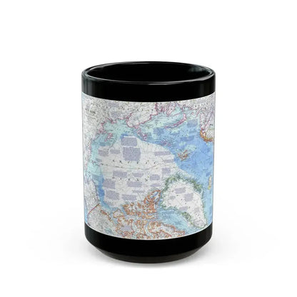 Arctic Ocean (1971) (Map) Black Coffee Mug 15oz - Go Mug Yourself