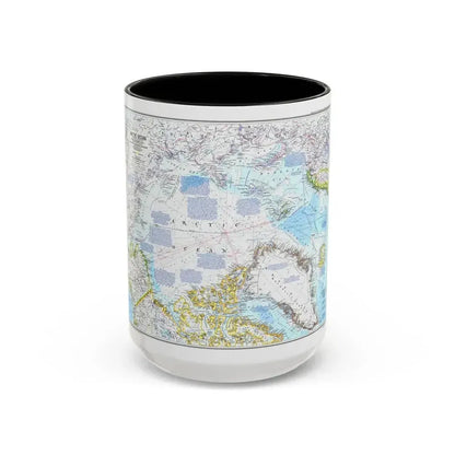 Arctic Ocean (1983) (Map) Accent Coffee Mug 15oz Black - Go Mug Yourself